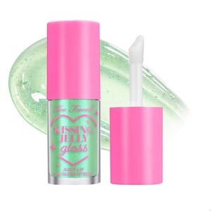 Too Faced Kissing Jelly Gloss in Green Apple